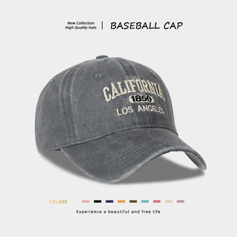Vintage-inspirierte verstellbare Baseballmütze