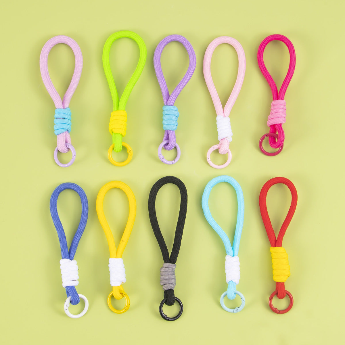Stylische Paracord Schlaufen Schlüsselanhänger Brehn
