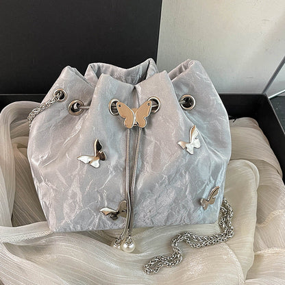 Schmetterling Verzierte Kordelzug-Handtasche