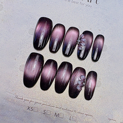 Premium French Tip Press-On Nails Brehn