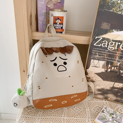 Verspielter Rucksack im Cartoon-Thema