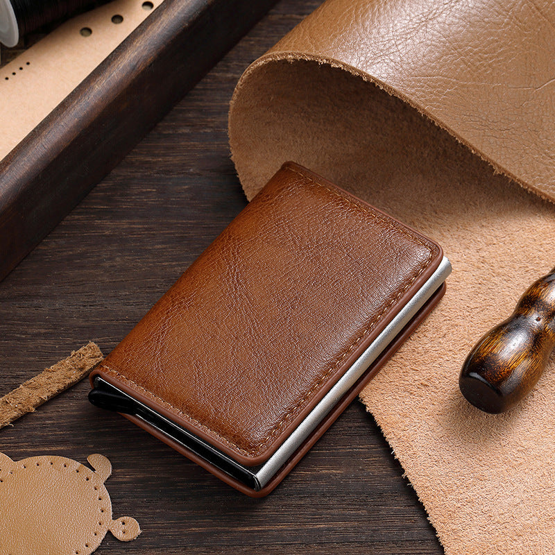 Premium Leder Visitenkartenhalter Brehn