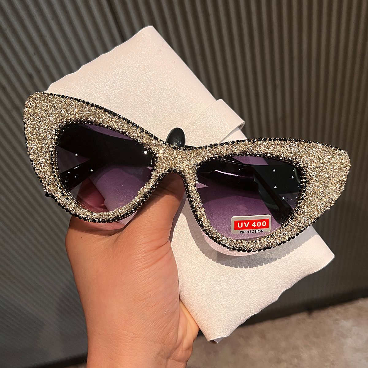 Damen Glamouröse Sonnenbrille Brehn