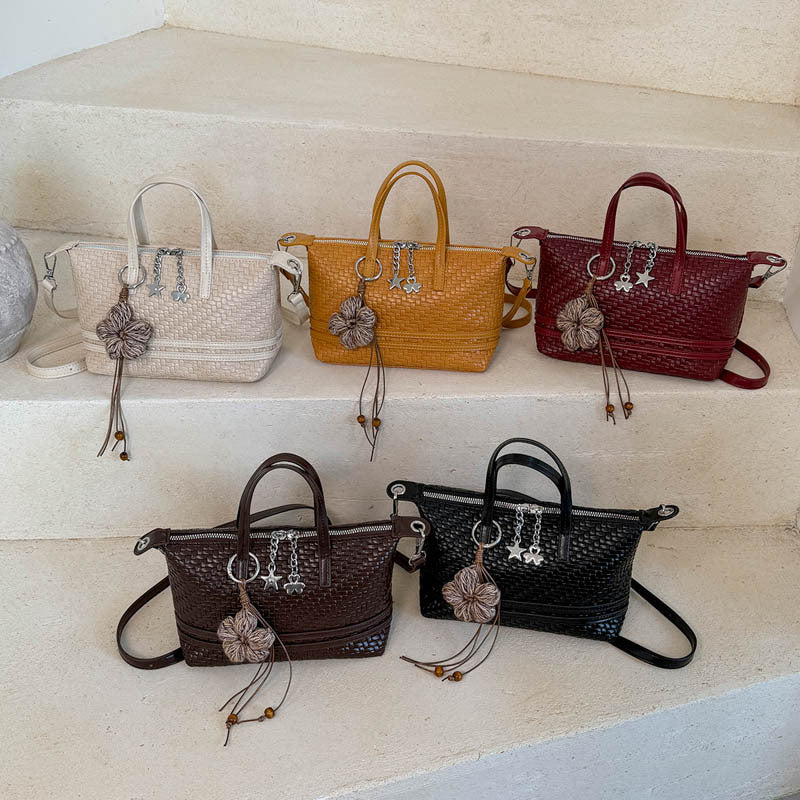 Woven Texture Handtas