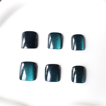 Glitzernde Pediküre Nagelkunst Brehn