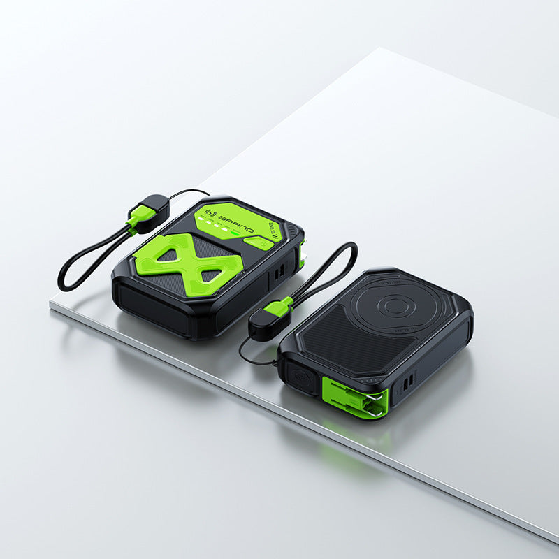Multifunktionale Powerbank mit integrierter Ladetechnologie und smartem Design Brehn
