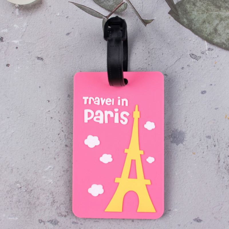 Paris-Themen Gepäckanhänger Brehn