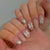 Elegante Press-On Nail Art Extensions Brehn