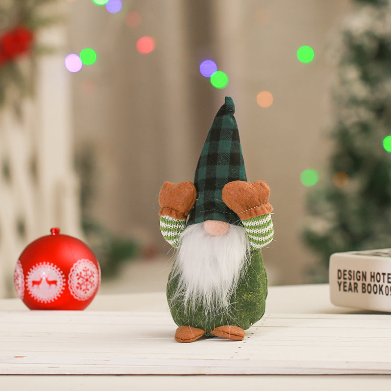 Niedliche Weihnachtsgnom-Dekoration Brehn