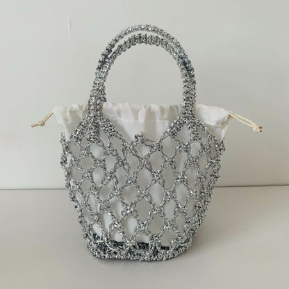 Netz-Shopper-Tasche mit Innenfutter Brehn