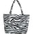Große Zebradesign Tragetasche Brehn
