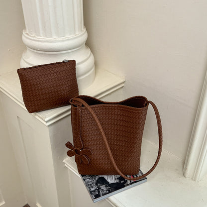 Gewebte Leder Eleganz Tote