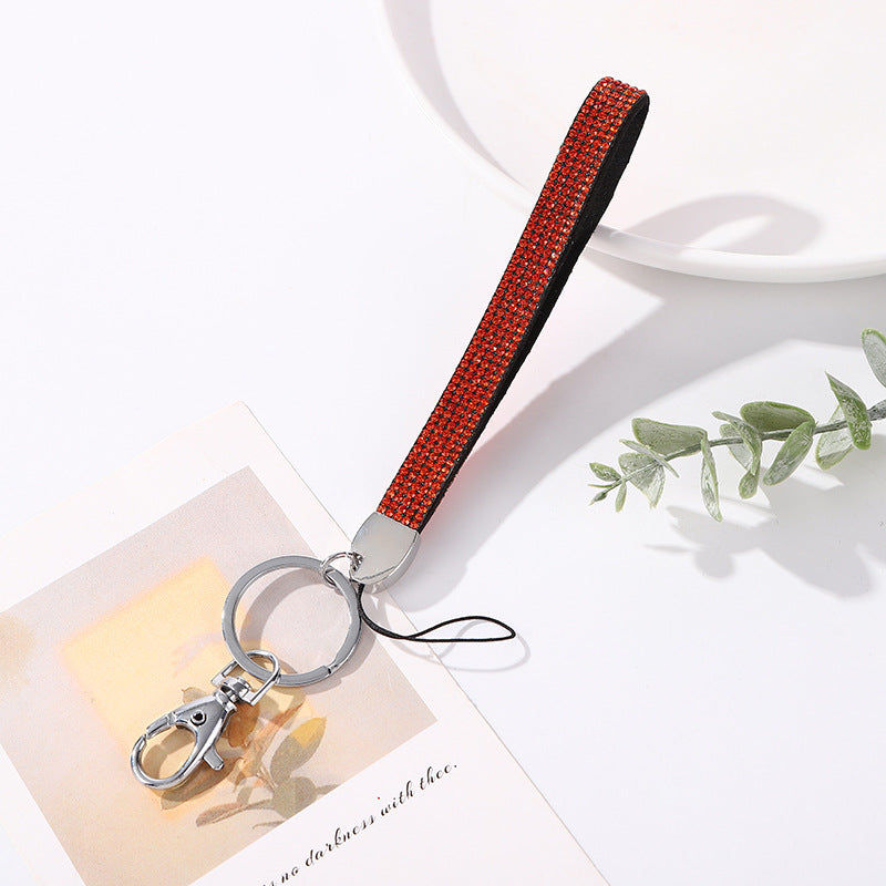 Rhinestone Akzent Schlüsselanhänger Halter Brehn