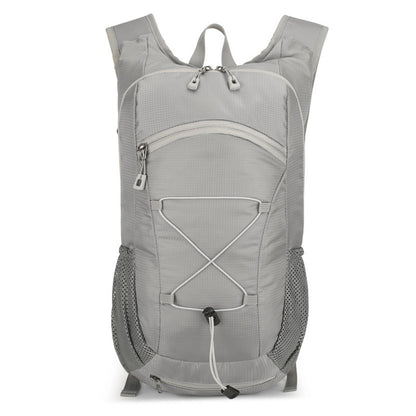 Unisex nan leichter Tagesrucksack mit Trinksystemkompatibilität, atmungsaktiven Mesh-Seitentaschen und elastischer Kordelbefestigung Brehn
