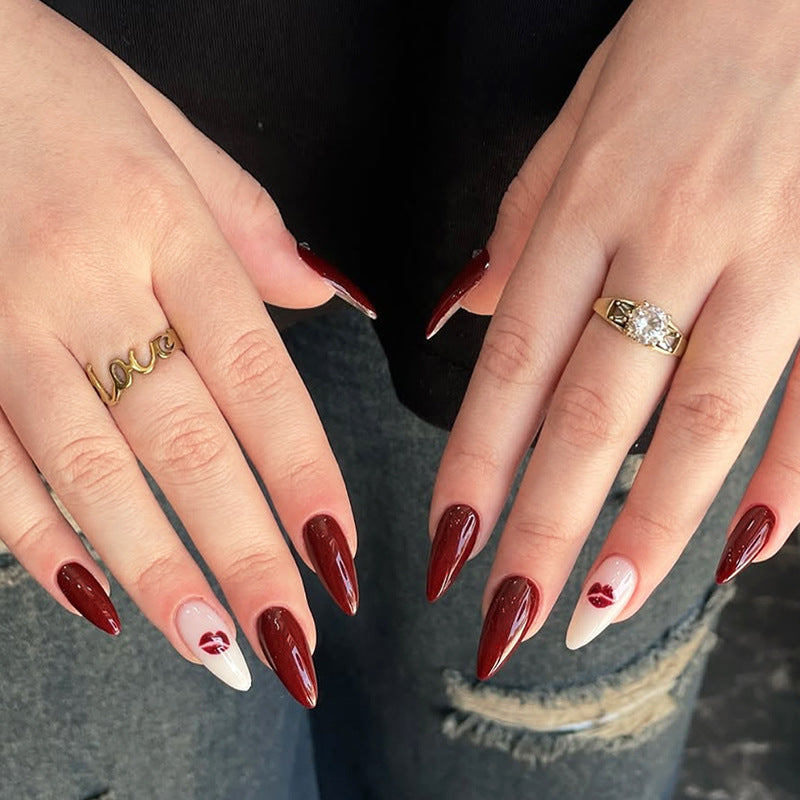 Glamorous Press-On Nail Set Brehn