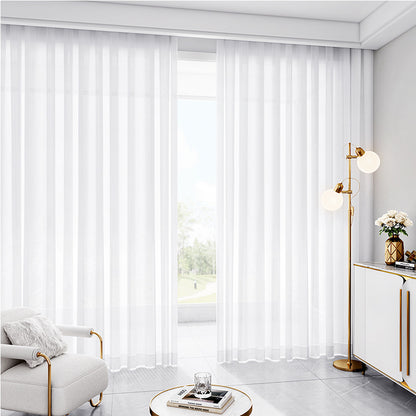 Elegante Durchsichtige Fenstervorhang