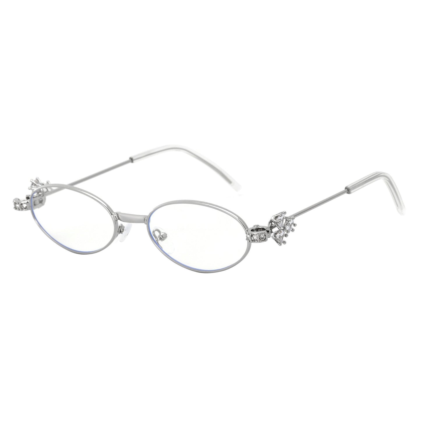 Damen Designer Sonnenbrille mit elegantem, verspiegeltem Rahmen und stilvollen Verzierungen Brehn