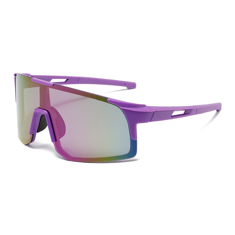 Unisex nan sportliche Wraparound Sonnenbrille mit polarisierten Gläsern, hohem UV-Schutz und rutschfestem Nasenpad Brehn