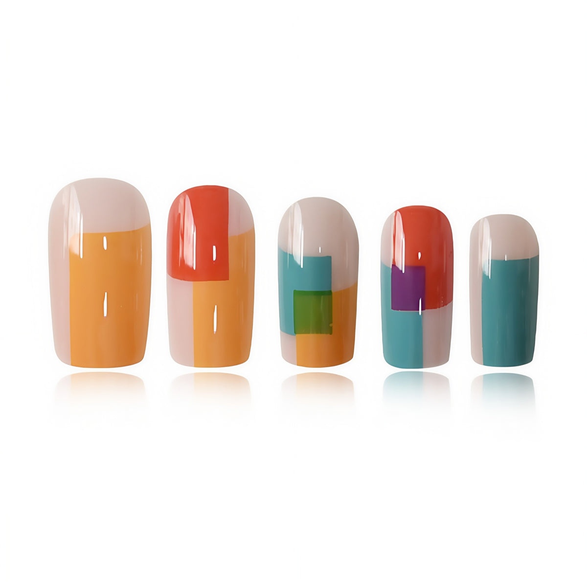Geometrisches Nagelkunst Design Kit Brehn
