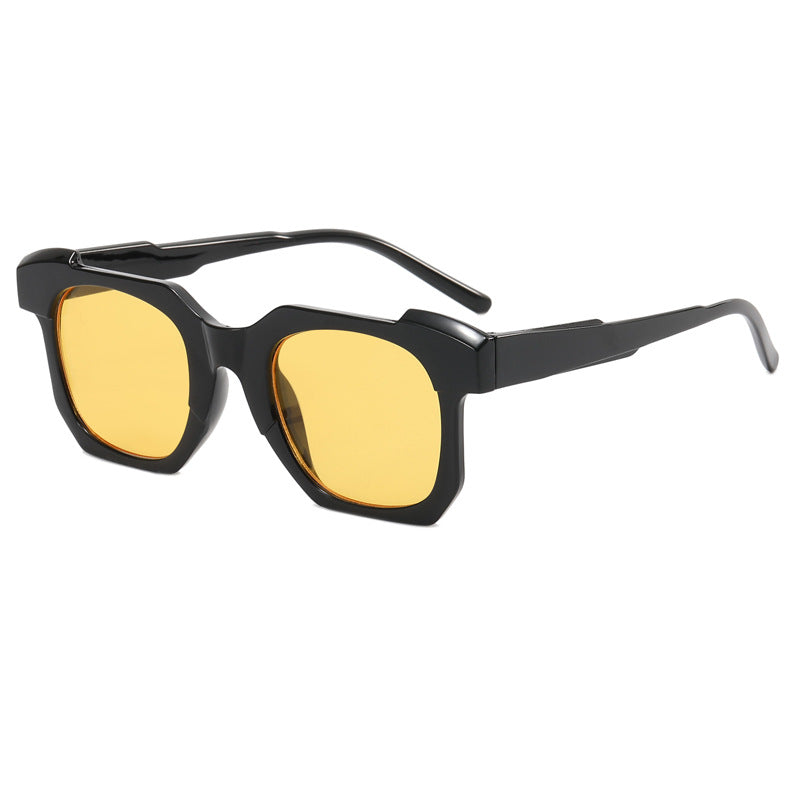 Damen modische Sonnenbrille im innovativen Hexagon-Design Brehn
