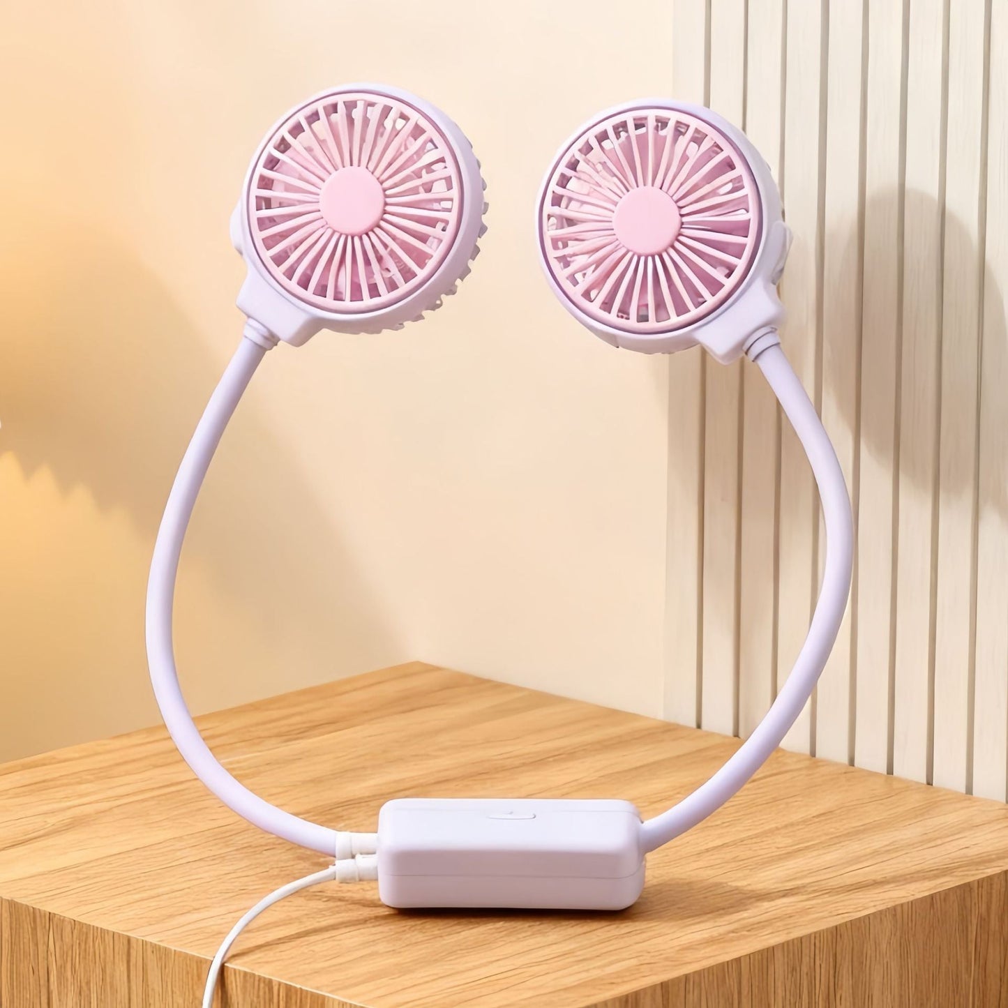 Frauen Tragbarer Hals Ventilator mit Flexiblem Design Brehn
