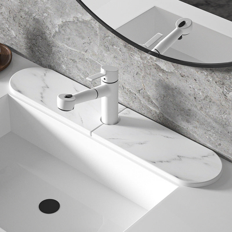 Elegante Badezimmer-Wasserhahnmatte