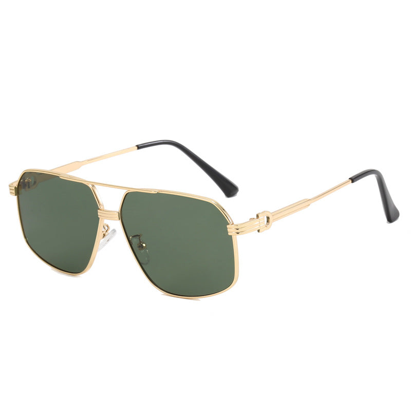 Damen stylische oversized Sonnenbrille mit diamantförmigem Rahmen Brehn