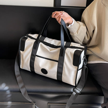 Sportliche Freizeit-Duffel-Tasche mit Strapazierfähigem Material und Verstellbarem Schultergurt Brehn