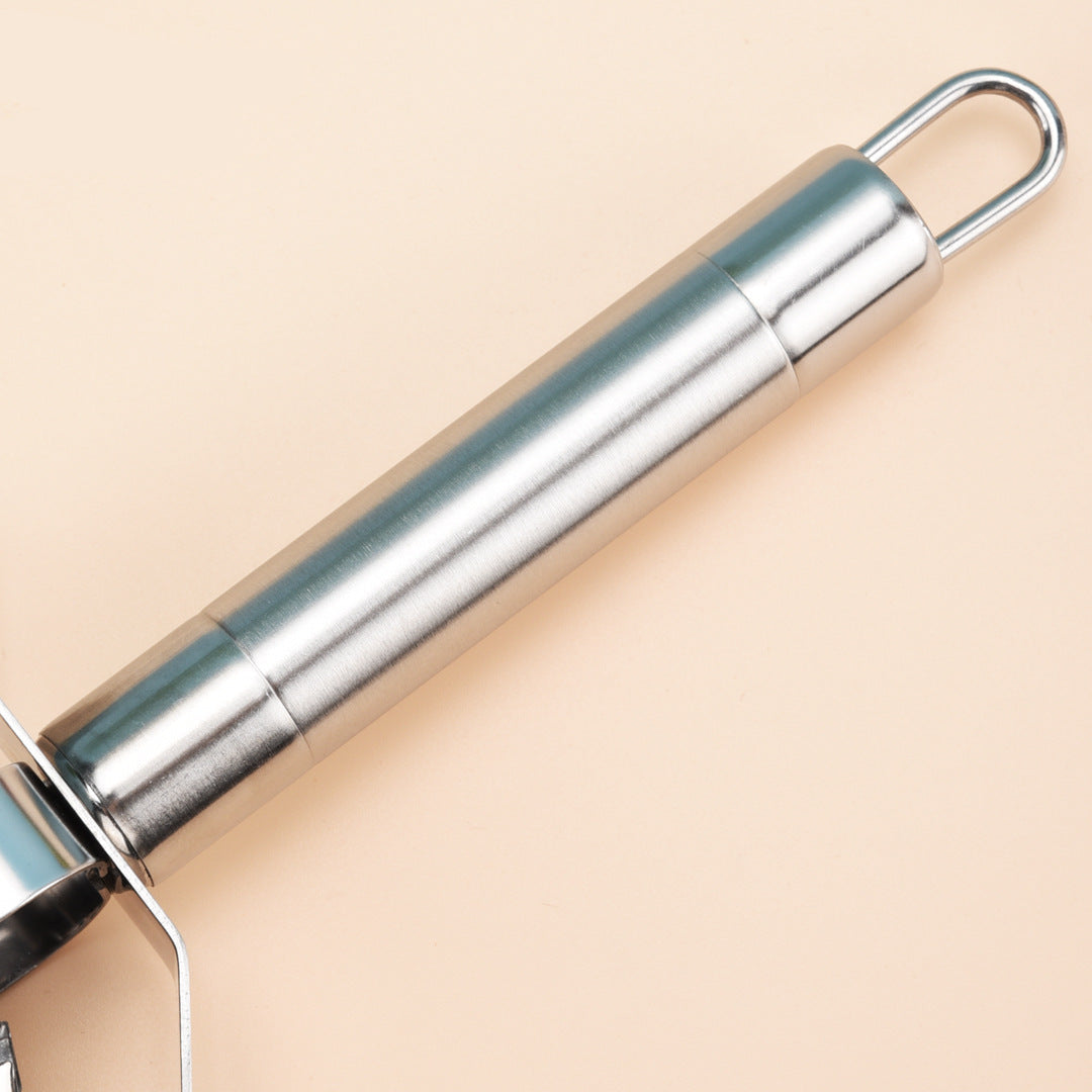 Rotierender Fleischzartmacher mit Gezahntem Walzenkopf und Ergonomischem Edelstahlgriff Brehn