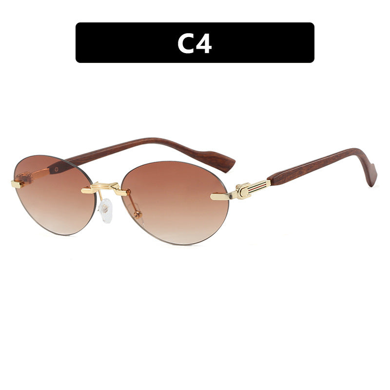 Damen modische Sonnenbrille im eleganten Retro-Stil mit hochqualitativen Gläsern und Holzdetails Brehn