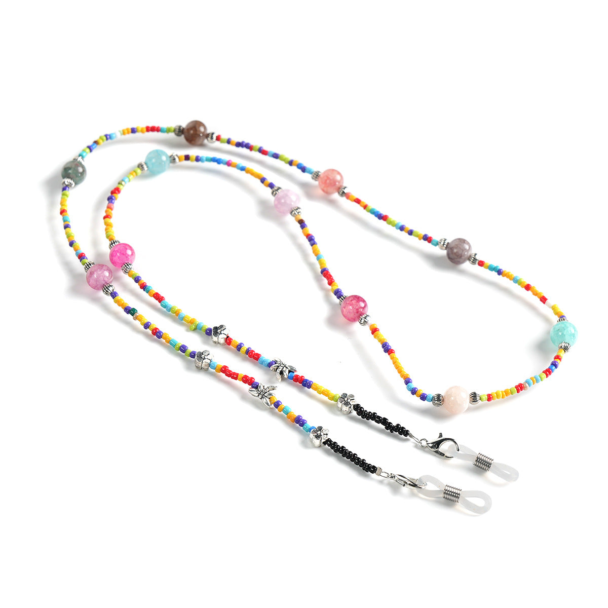 Bunte handgefertigte Perlen-Brillenband Brehn
