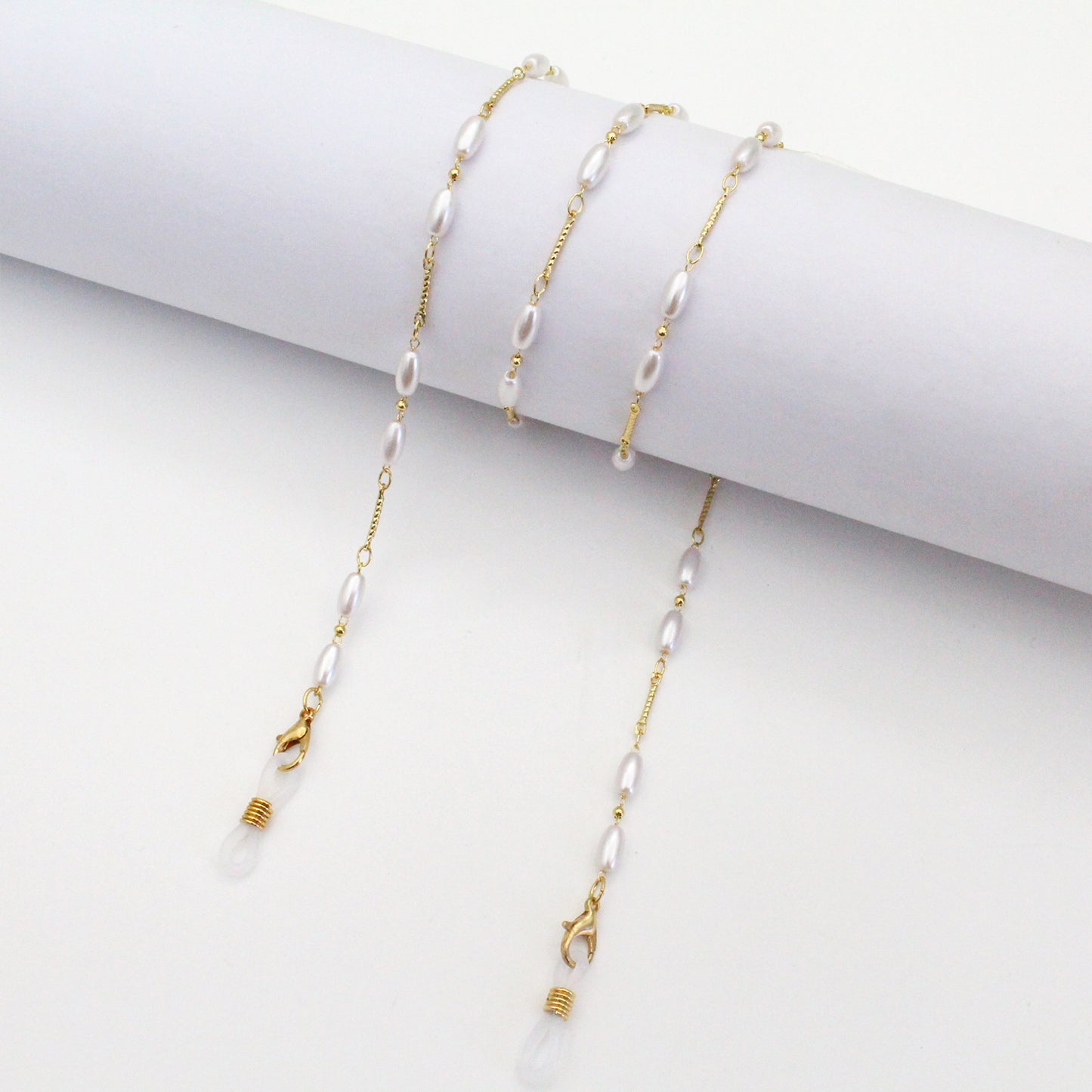 Chunky Bead Schmuck Brille Kette Brehn