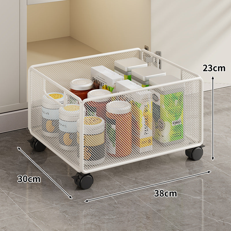 Unter-Schrank-Netz-Rollaufbewahrungskorb