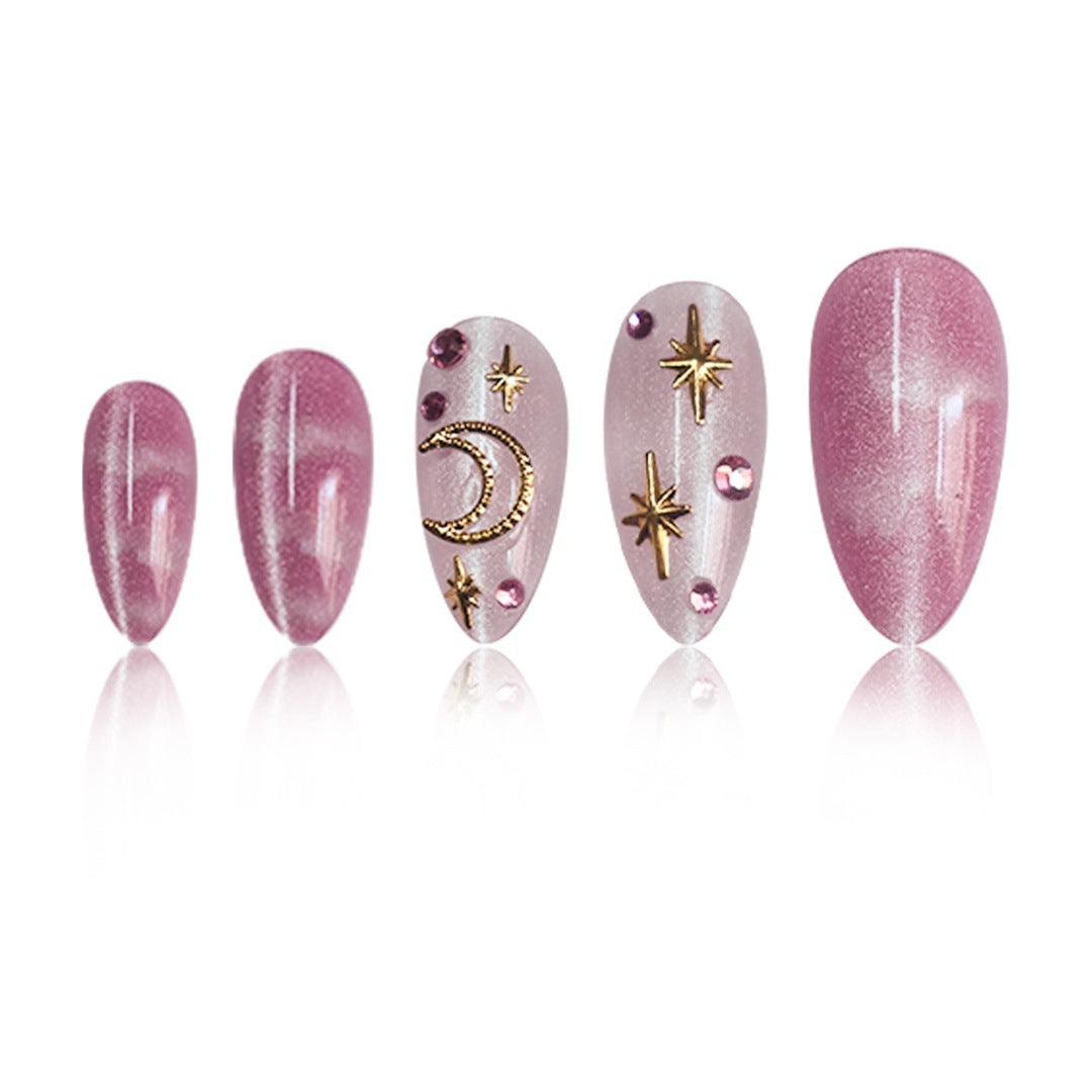 Himmlische Themen Press-On Nagelkunst Brehn