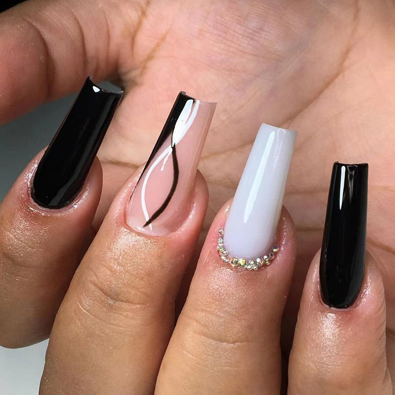 Elegante Stiletto-Nagelkunstverlängerungen Brehn
