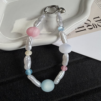 Elegante Perlen Charm Schlüsselanhänger Brehn 1790134705