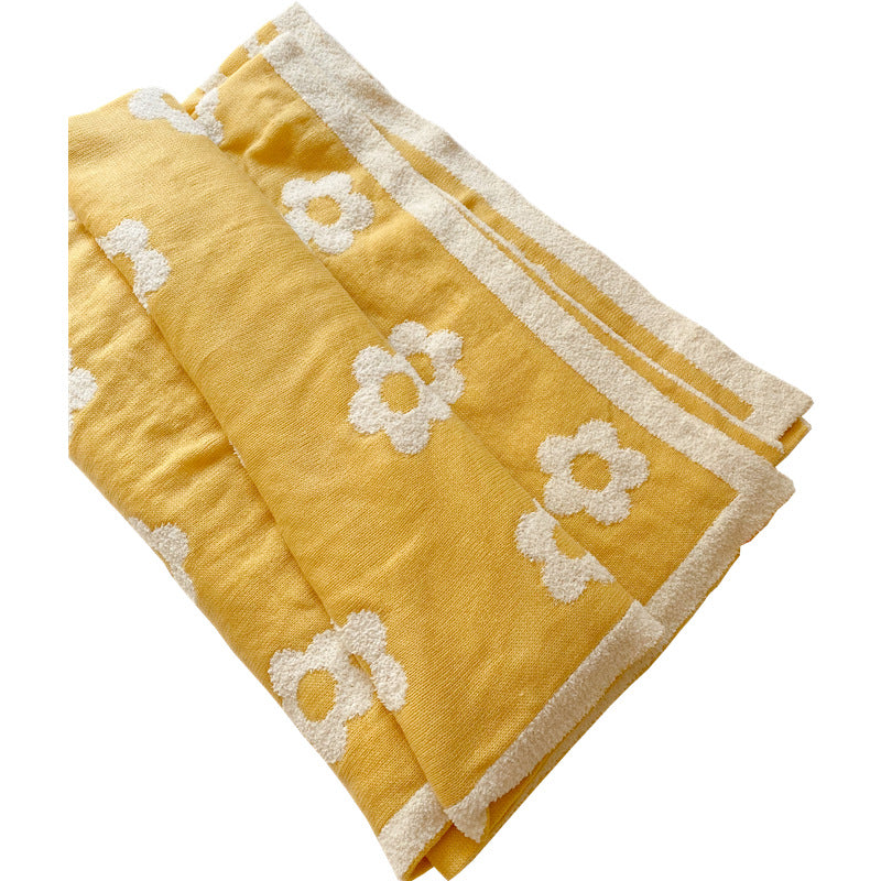 Unisex Kuschelige Decke mit floralem Design Brehn