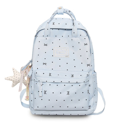 Stylischer gepunkteter Rucksack Brehn
