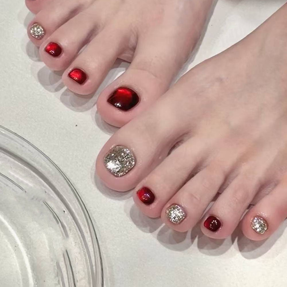 Professionelle Pediküre Nail Art Brehn