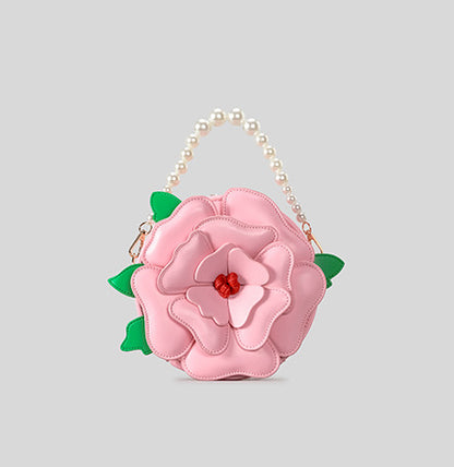 Blumenmuster Dekorative Handtasche