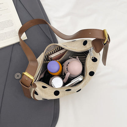 Legere Pünktchen Schultertasche