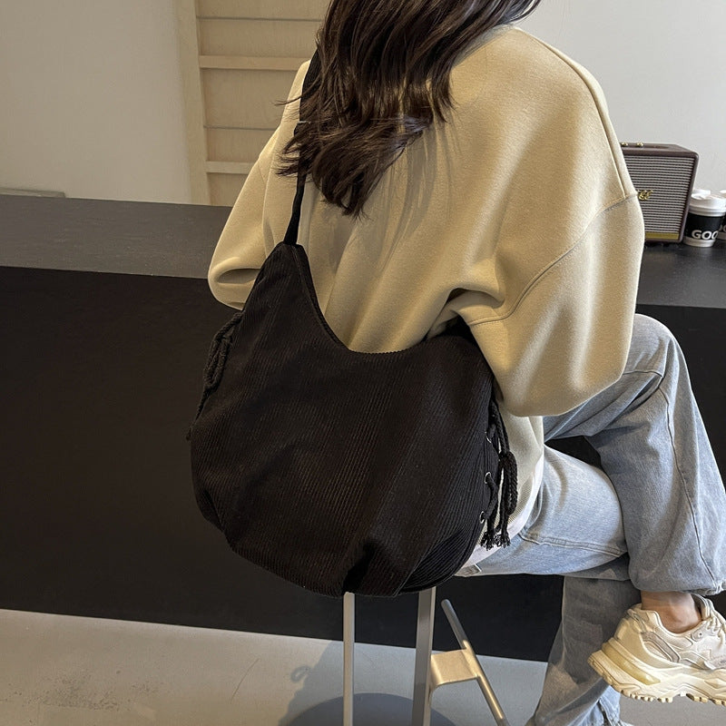 Lässig Texturierte Hobo Tasche Brehn