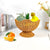Unisex Rattan Obstschale mit eleganten Wellenlinien Brehn
