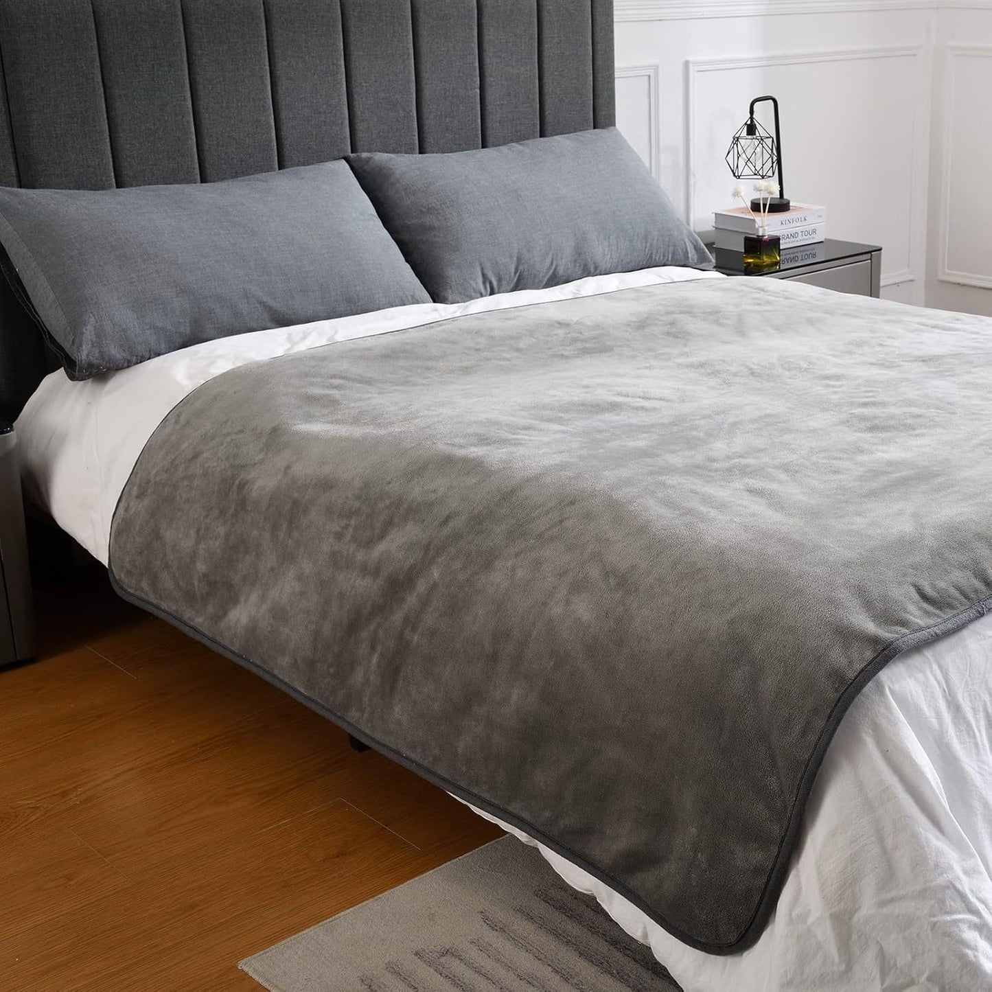 Ultra-Plush Sherpa gefütterte Decke Brehn