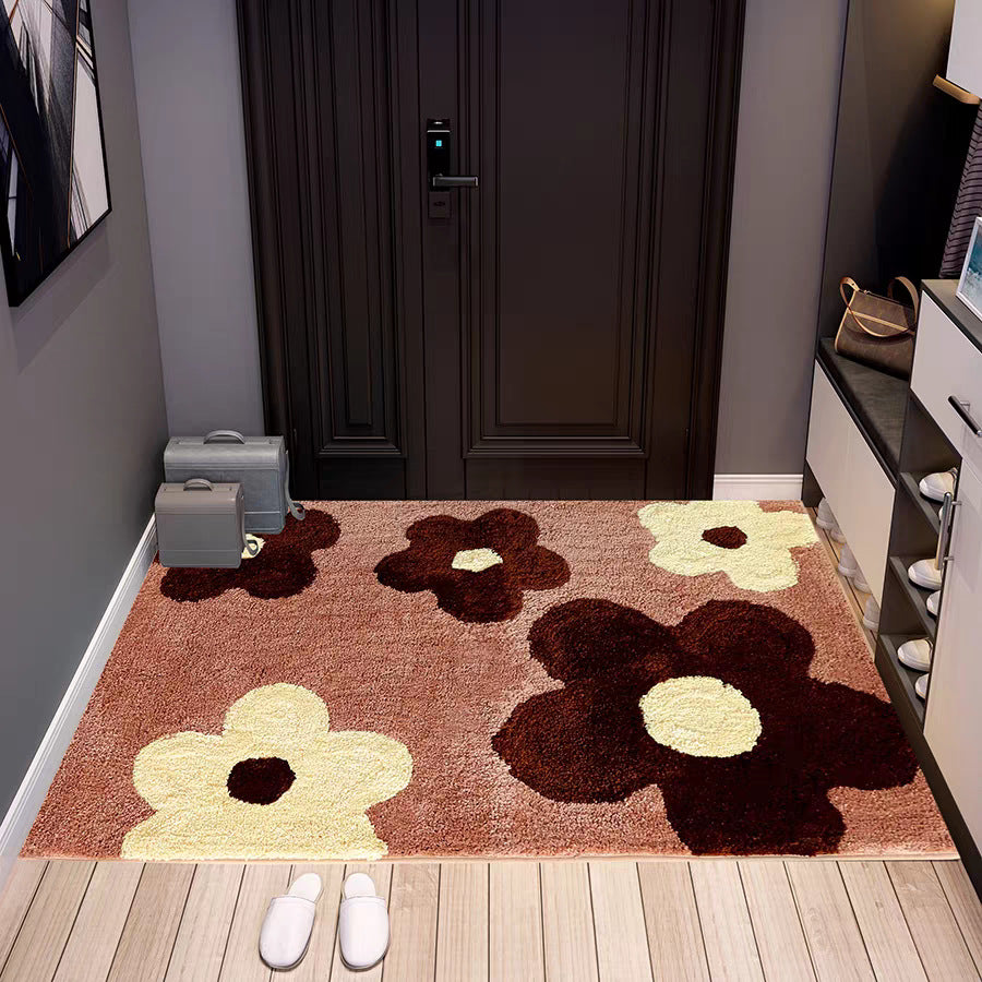 Stylische Floral gemusterte Teppich Brehn