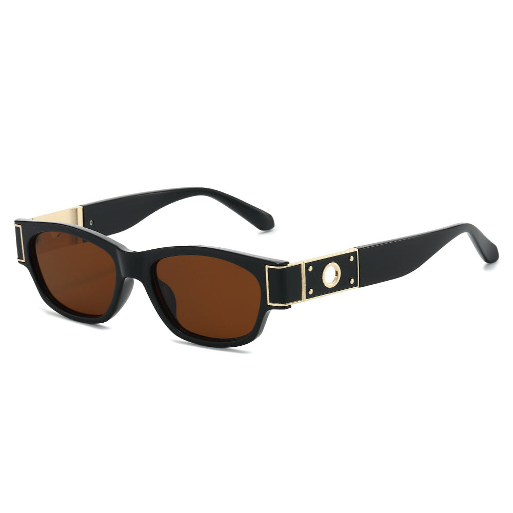Fette Aussage Rechteckige Sonnenbrille Brehn