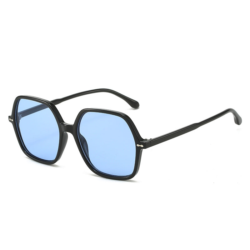 Damen Stylische oversized Sonnenbrille mit einzigartigem Rahmen Brehn