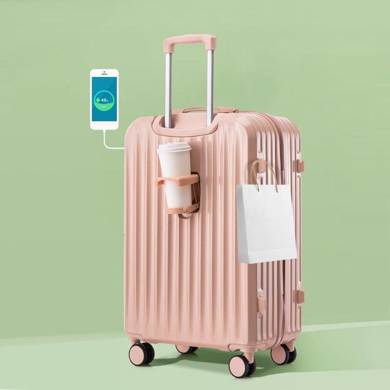 Unisex Smart Charging Hartschalen-Reisekoffer Brehn