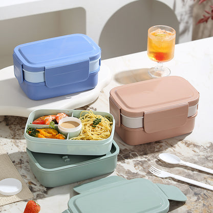 Mehrschichtige auslaufsichere Lunchbox