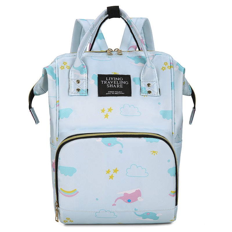Verspielt Grafikdruck Rucksack
